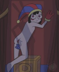 buttplug jax_(the_amazing_digital_circus) masturbation pomni_(the_amazing_digital_circus) shadow solo_female tadc the_amazing_digital_circus
