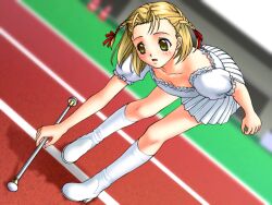 1girl 90s game_cg girlfriend joy_ride