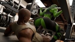 1boy 1boy1girl 1girls 3d big_ass big_breasts big_thighs bigger_female breasts curvaceous curvy curvy_figure eskandart female green-haired_female green-skinned_female green_body green_hair green_skin gym hips huge_ass huge_breasts huge_thighs hulk_(series) jennifer_walters large_ass large_breasts large_thighs larger_female macro male male/female marvel marvel_comics mature mature_female mini_giantess sex she-hulk shorter_male slim_waist smaller_male straight tall tall_female tall_girl taller_female taller_girl thick thick_hips thick_legs thick_thighs thighs voluptuous waist wide_hips workout workout_sex