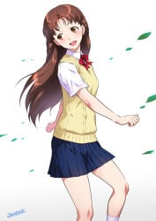 1girl 90s game_cg girlfriend joy_ride