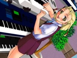 1girl 90s game_cg girlfriend joy_ride