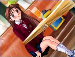 1girl 90s game_cg girlfriend joy_ride