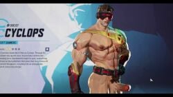 ass bara big_ass big_penis boner cock cyclops_(marvel_rivals) cyclops_(x-men) dick erection gay hoogasu jiggle male male_only marvel marvel_rivals mod muscular muscular_male nude_mod penis round_ass round_butt sound tagme video