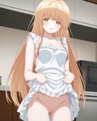 ai_generated ass beautiful breasts girl naked naked_female nude otonari_no_tenshi-sama_ni_itsu_no_mani_ka_dame_ningen_ni_sarete_ita_ken pussy seductive sexy sexy_body