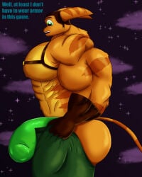 1boy 2023 bara furry furry_only gay hyper imafrnin lombax male male_only meme muscular ratchet_(ratchet_and_clank) ratchet_and_clank solo tight_pants_(meme) video_games yaoi
