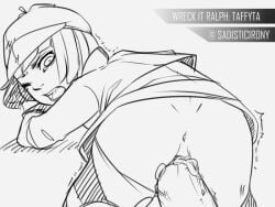 1female 1girls 2012 2012s 2d 2d_(artwork) 2d_artwork aged_up big_butt clothed clothed_female clothed_sex colorless cum digital_art digital_drawing digital_drawing_(artwork) digital_media digital_media_(artwork) disney female_penetrated male_penetrating male_penetrating_female sadisticirony taffyta_muttonfudge tagme vaginal_penetration vaginal_sex walt_disney_animation_studios walt_disney_pictures wreck-it_ralph