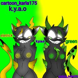 anthro demon female furry karlabletz185 tagme wolf