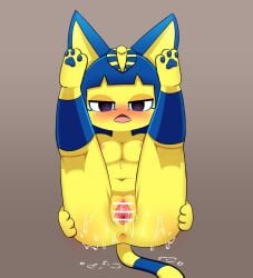 ankha from animal crossing by sum