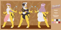 anthro character_sheet femboy game_freak huge_ass huge_balls huge_cock hyper legendary_pokémon nintendo original_character pokemon purple_hair raikou red_eyes