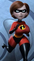 accurate_art_style arm_length_gloves ass big_ass big_breasts breast_expansion breasts brown_eyes brown_hair busty conscious disney domino_mask edit elastigirl gloves helen_parr high_heels huge_ass huge_breasts large_ass mature_female mature_woman milf pixar running screencap screenshot screenshot_edit superheroine the_incredibles thick_ass thick_thighs thigh_boots thin_waist tight_clothing voluptuous wide_hips yetig