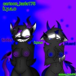 demon female furry karlabletz185 tagme wolf