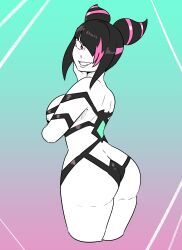 juri han from capcom by kujikawaii