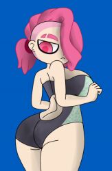 fnafhs maggie_(fnafhs) pink_hair swimsuit wex