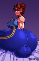 chun-li from capcom by cuchuflin