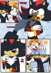 drink otakon page_8 shadow_the_hedgehog sonic_(series) vanilla_the_rabbit