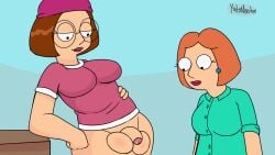 1futa animated cum cumshot dickgirl ejaculation erection family_guy futanari getting_erect lois_griffin meg_griffin mother_and_daughter tagme yutomaster