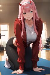Zero Two (Darling In The Franxx) Rule 34 Image