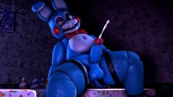 cum cumming ejaculation femboy fishnets five_nights_at_freddy's five_nights_at_freddy's_2 lewdporter male male_only masturbating masturbation solo solo_male toy_bonnie_(fnaf)