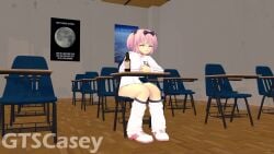 2girls 3d animated breast_expansion breasts classroom female female_only giantess growth gtscasey heart-shaped_pupils hibari_(senran_kagura) huge_breasts katsuragi_(senran_kagura) koikatsu large_ass loose_socks room_filling senran_kagura size_difference socks tagme thick_thighs video white_socks