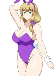 alternate_costume breasts bunny_ears female genshin_impact lisa_(genshin_impact) looking_at_viewer mature_female milf sealllll solo tagme witch