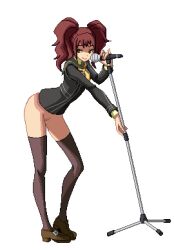 animated ass atlus bottomless dancing female kujikawa_rise persona persona_4 pixel_art solo sprite sprite_art sprite_edit tagme transparent_background