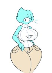 1_eye 1girls 4_fingers ass bare_shoulders big_ass big_breasts big_butt blue_body blue_hair blue_skin blush bottom_heavy breasts butt clothed clothes curvy curvy_female cute cyclops embarrassed eyebrows eyelashes female female_only fully_clothed hair hand_on_hip hips hourglass_figure huge_ass huge_breasts huge_butt humanoid jeans large_ass large_breasts large_butt looking_at_viewer monster_girl mouthless no_mouth oddie_(oddly_bally) oddly_bally short_hair shy simple_background sleeveless sleeveless_sweater solo solo_female standing sweater thick thick_ass thick_thighs thighs voluptuous white_background white_sweater wide_hips