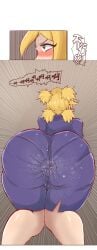 all_fours anal anal_sex anus ass_in_dress bent_over big_ass blonde_hair boruto:_naruto_next_generations doggy_style facing_away huge_ass implied_penetration innie_pussy kimono light-skinned_female light_skin long_hair male/female male_with_female mature mature_female milf naruto naruto_(series) no_panties puffy_anus pussy quad_tails round_ass short_kimono sweat taken_from_behind tall_image temari tied_hair tight_clothing voluptuous yellow_hair yitiaomiao