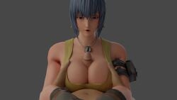 leona heidern from ikari warriors by supurattabrain