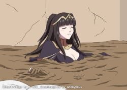 a-020 breasts death female fire_emblem fire_emblem_awakening mud nintendo quicksand sinking solo tharja_(fire_emblem)