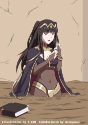 a-020 breasts female fire_emblem fire_emblem_awakening mud nintendo quicksand sinking solo tharja_(fire_emblem)