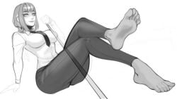 1girls 2d 2d_(artwork) 2d_artwork 2dnsfw anime anime_character anime_girl bangs barefoot black_pants blouse braid braided_hair chainsaw_man feet feet_focus feet_up female female_focus foot_focus ginger ginger_female ginger_hair horny horny_female hornyunion light-skinned_female light_skin long_hair makima makima_(chainsaw_man) pants red_hair red_hair redhair redhead_female rule34 solo solo_female tagme white_blouse yellow_eyes yellow_eyes_female