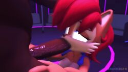 3d 3d_animation animated anthro blowjob breasts countersfm dark-skinned_male dark_skin duo erection fellatio female human interspecies male penis sally_acorn sex sonic_(series) sound tagme video