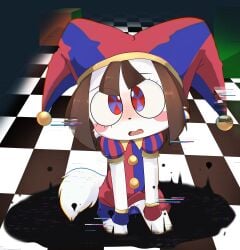 pomni (the amazing digital circus) from the amazing digital circus by clyndemoon