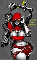 1girls adeptus_mechanicus english_text female female_only imperium_of_man skeenlangly solo solo_female tagme techpriest text warhammer_(franchise) warhammer_40k