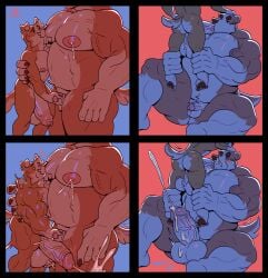 abs absurd_res anthro balls balls_growth barazoku big_balls big_biceps big_muscles big_pecs big_penis blush bodily_fluids border_collie breastfeeding brother_(lore) brothers_(lore) canid canine canis carrying_another carrying_partner collie cum cum_on_balls cum_on_face cum_on_penis domestic_dog duo ejaculation exercise facial_hair fellatio fur genital_fluids genital_growth genitals growth handjob herding_dog hi_res huge_balls huge_cock huge_muscles incest_(lore) lactating larger_male looking_at_another looking_at_partner male male/male male_breastfeeding male_lactation mammal milk moustache muscle_growth muscular muscular_anthro muscular_male nipples oral pastoral_dog pecs penile penis penis_growth penis_size_difference projectile_lactation sex sheepdog sibling_(lore) size_difference skinny small_penis smaller_male surprised tail tail_motion tailwag tan_body tan_fur vaniwall vein veiny_muscles veiny_penis weights white_body white_fur workout