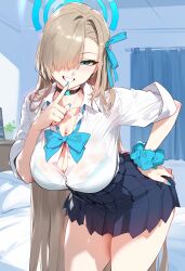 asuna (blue archive) fan art