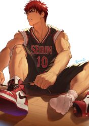 kagami taiga from kuroko no basuke by zawar379