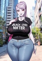 shalltear bloodfallen from black lives matter by ghettoshalltear