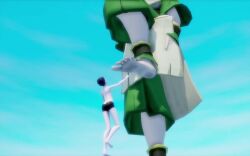 animated animation barefoot feet foot_fetish foot_focus giantess mmd sfm stomped stomping tagme toph_bei_fong trample trampling video