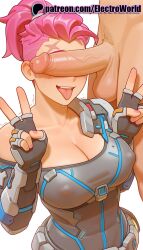 zarya from overwatch by electroworld