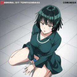 ai_generated female female_solo fingering fingers fubuki_(one-punch_man) girl masturbation no_sound pussy rubbing rubbing_pussy solo solo_female tagme vaginal_penetration video