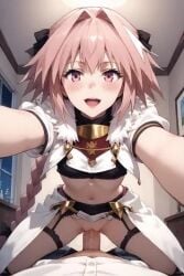 ai_generated astolfo_(fate) cowgirl cowgirl_position fate/grand_order fate_(series) genderswap male/female naked_female no_sound penis_in_pussy pov pov_eye_contact pov_male riding riding_penis rule_63 tagme vagina vaginal_penetration vaginal_sex video