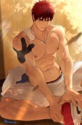 kagami taiga from kuroko no basuke by zawar379
