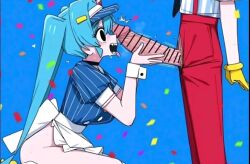 hatsune miku from mesmerizer (vocaloid) by artist request