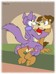 anthro female fur furry grape_jelly_(housepets!) housepets! karri_aronen male nude peanut_butter_(housepets!) penis purple_fur sex sitting straight tagme webcomic