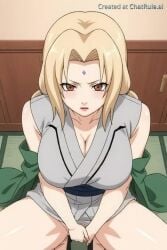 ai_generated female female_solo fingering fingers girl masturbation naruto no_sound pussy rubbing rubbing_pussy solo solo_female tagme tsunade tsunade_(cosplay) vaginal_penetration video