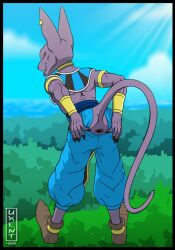 beerus from dragon ball by ukent