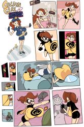 audrey page from the developing adventures of golden girl by terrible the drawfag