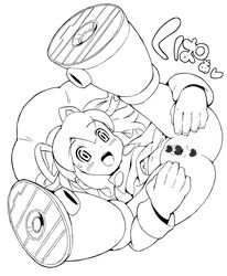 anus ass blush capcom censored mega_man mega_man(classic) om_(artist) presenting pussy roll tagme