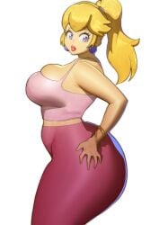 princess peach from mario (series) by doublehero